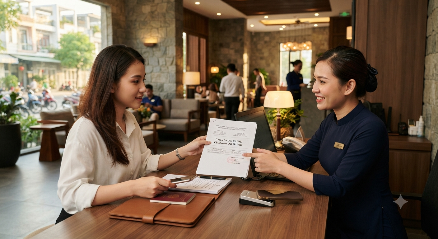 Các bước cần thiết để xác nhận ngày nhận và trả phòng hiệu quả